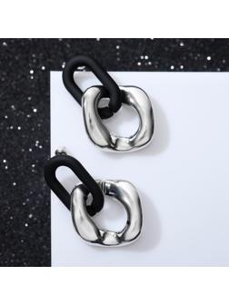 Серьги металл 