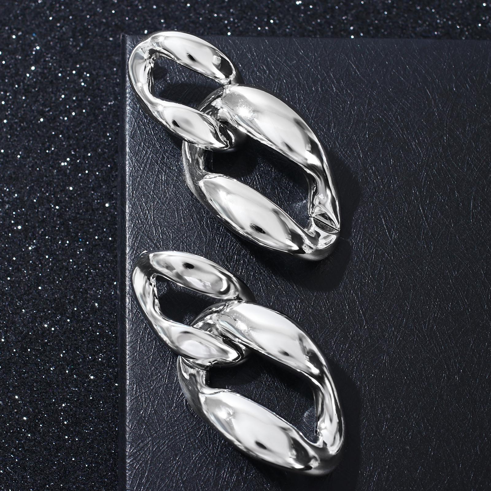 Серьги металл 