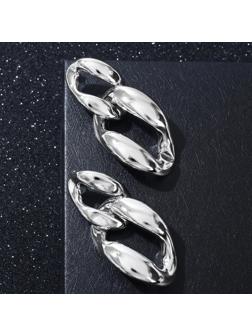 Серьги металл 