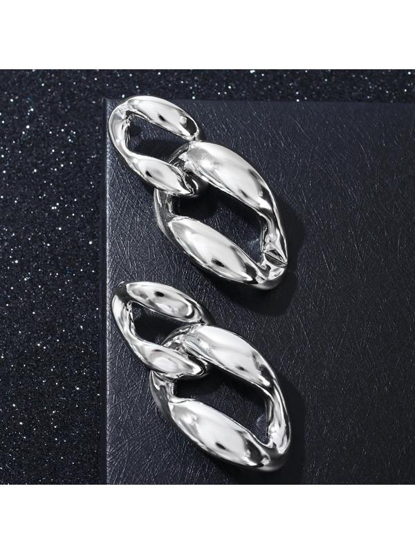 Серьги металл 