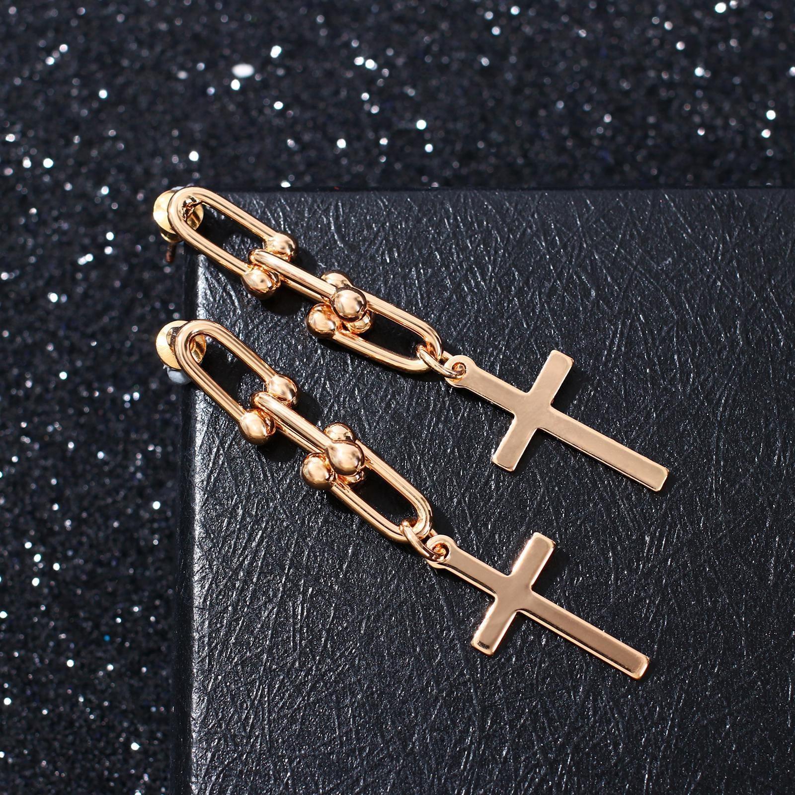 Серьги металл 