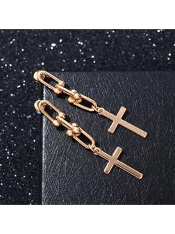 Серьги металл 