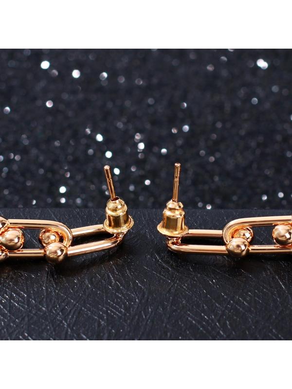 Серьги металл 