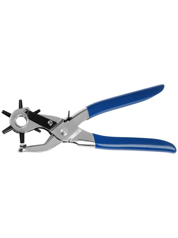 Просекатель дырокол для кожи и картона ТУНДРА, 2-2.5-3-3.5-4-4.5 мм, 225 мм