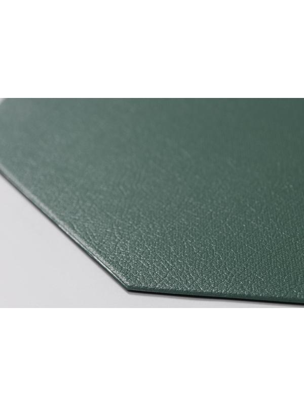 Салфетка сервировочная на стол «Тэм», 38×38 см, цвет зелёный