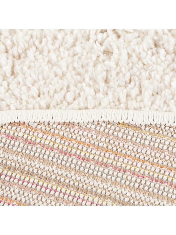 Ковер Шегги 120х120 см, круглый, 100% ПП