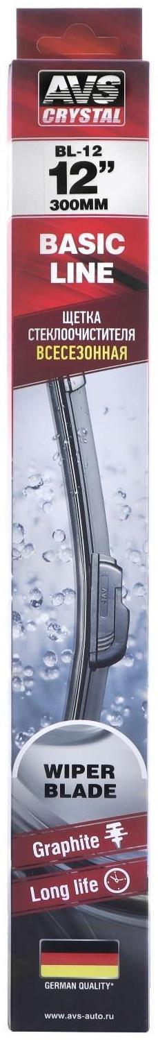 Щетка стеклоочистителя AVS Basic Line BL-12, 12
