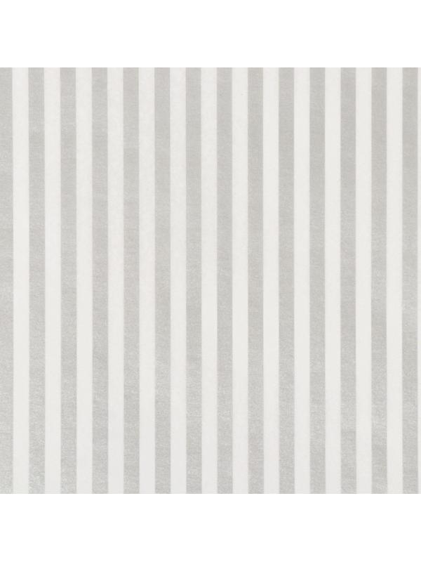 Бумага силиконизированная «Полоски», серебряные, для выпечки, 0,38 х 5 м