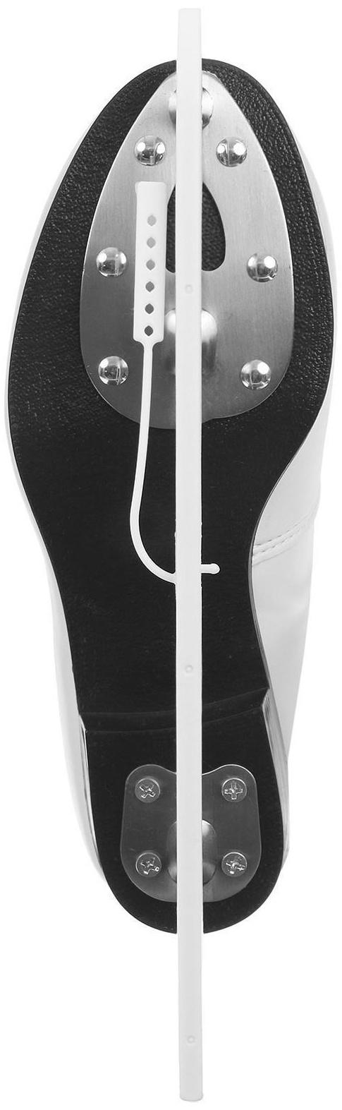 Коньки фигурные ONLITOP с мехом, искусственная кожа, размер 36