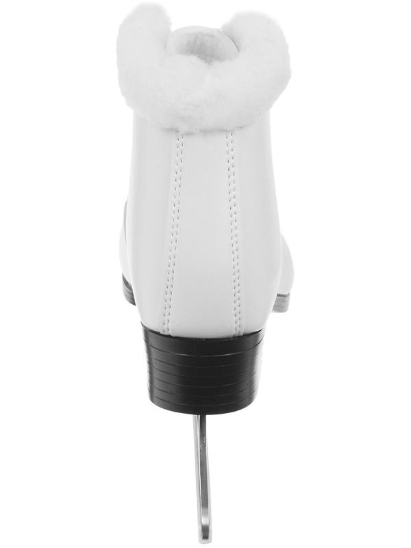 Коньки фигурные ONLITOP с мехом, искусственная кожа, размер 36