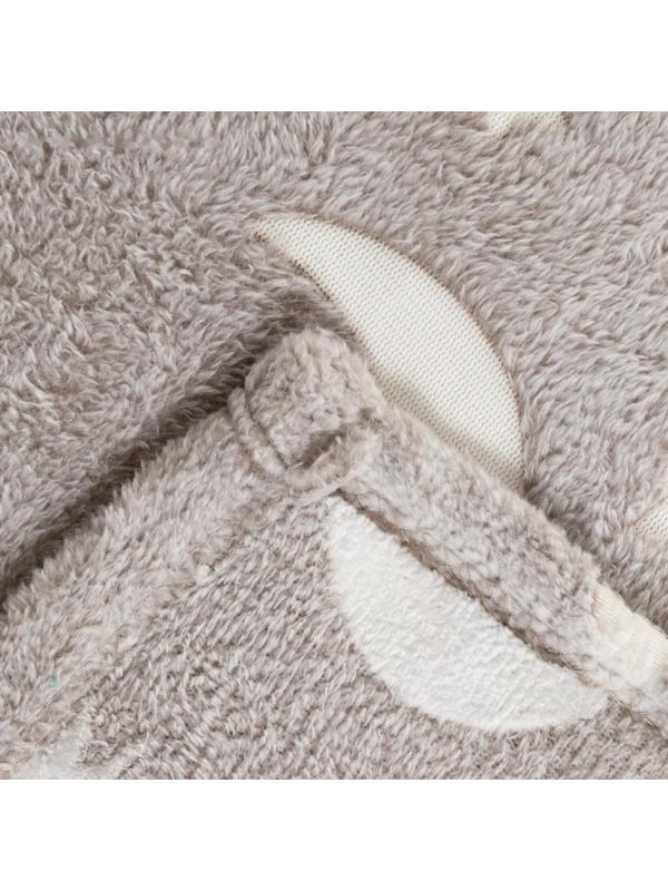 Плед светящийся в темноте Этель «Луна» 200*220 см,100% п/э, корал-флис