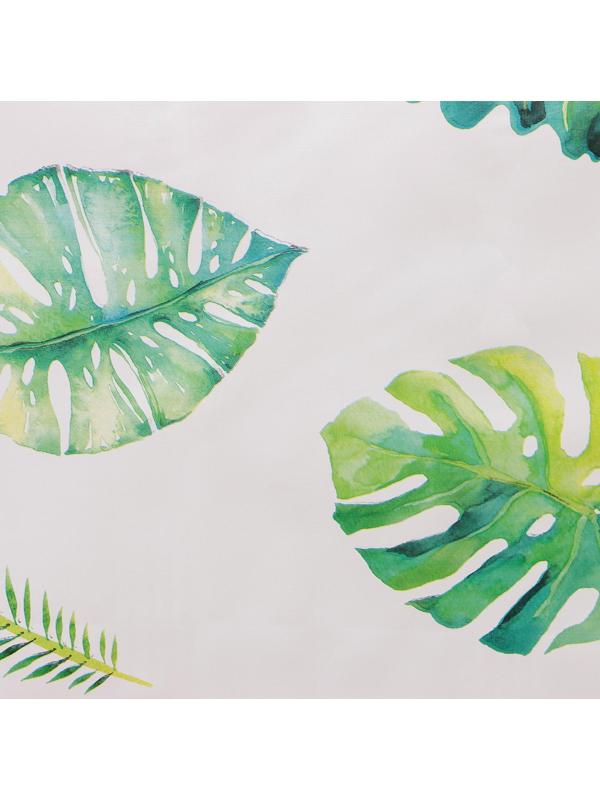 Клеёнка столовая на тканевой основе Доляна «Тропики», рулон 20 метров, ширина 137 см