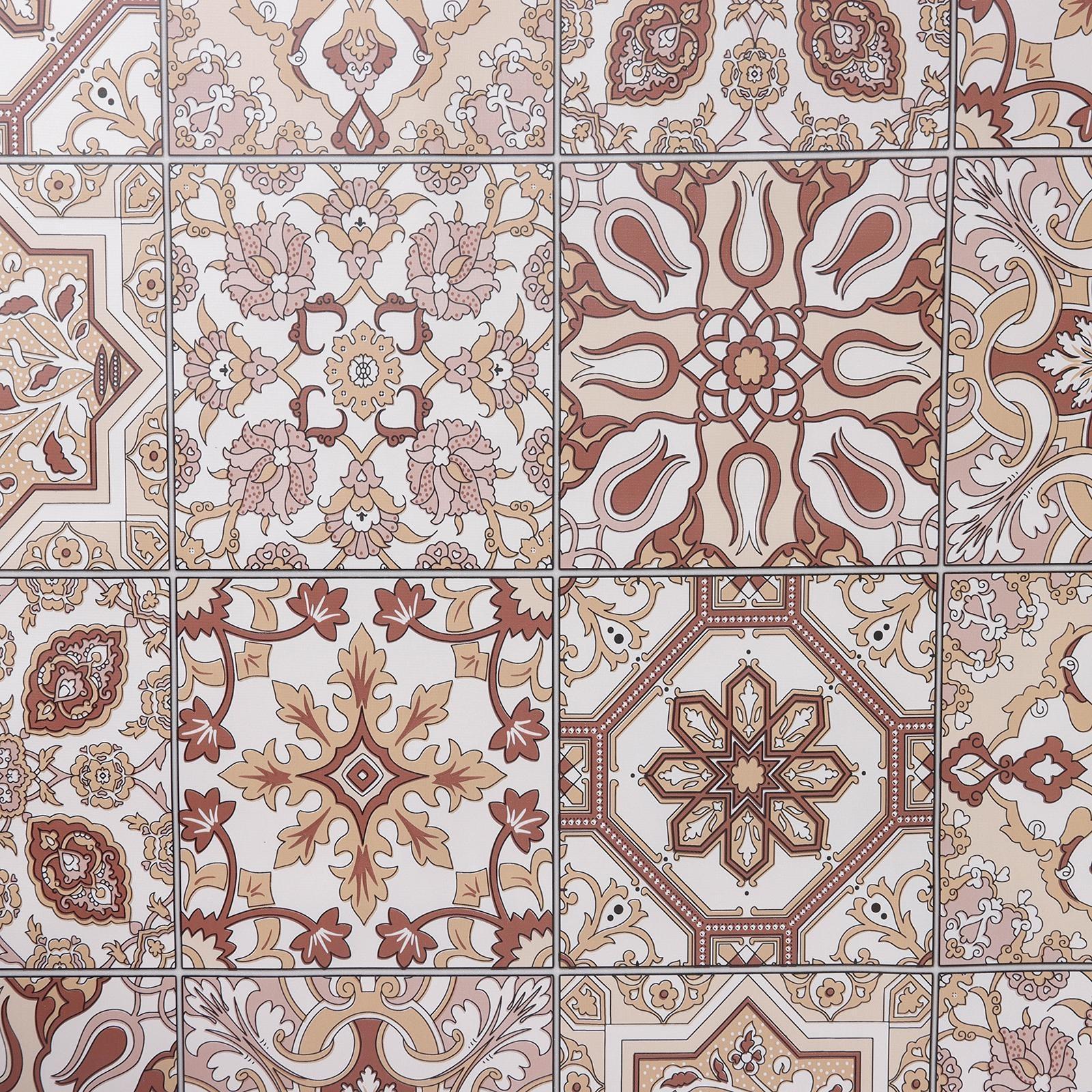 Клеёнка столовая на тканевой основе Доляна «Велла», рулон 20 метров, ширина 137 см