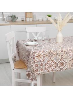 Клеёнка столовая на тканевой основе Доляна «Велла», рулон 20 метров, ширина 137 см