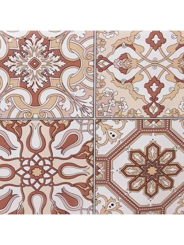 Клеёнка столовая на тканевой основе Доляна «Велла», рулон 20 метров, ширина 137 см