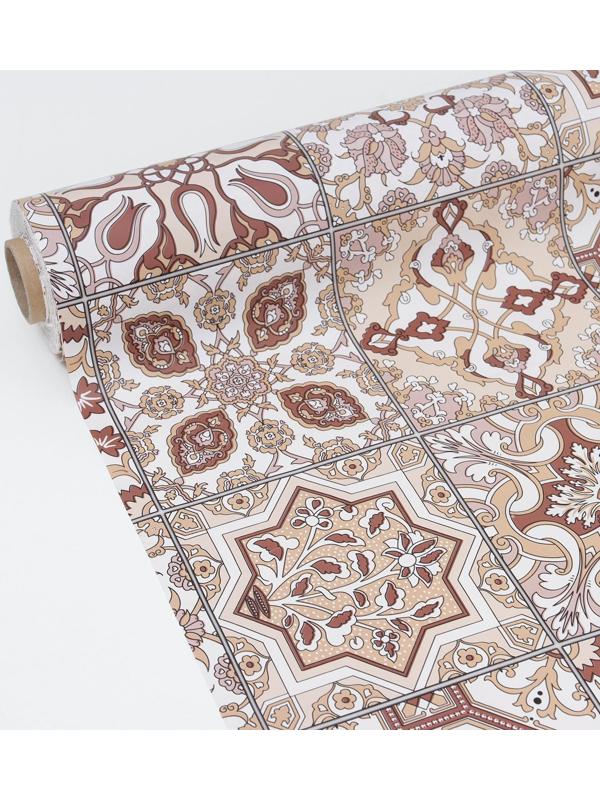 Клеёнка столовая на тканевой основе Доляна «Велла», рулон 20 метров, ширина 137 см