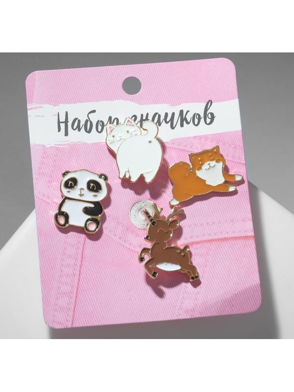 Набор значков (4шт) 