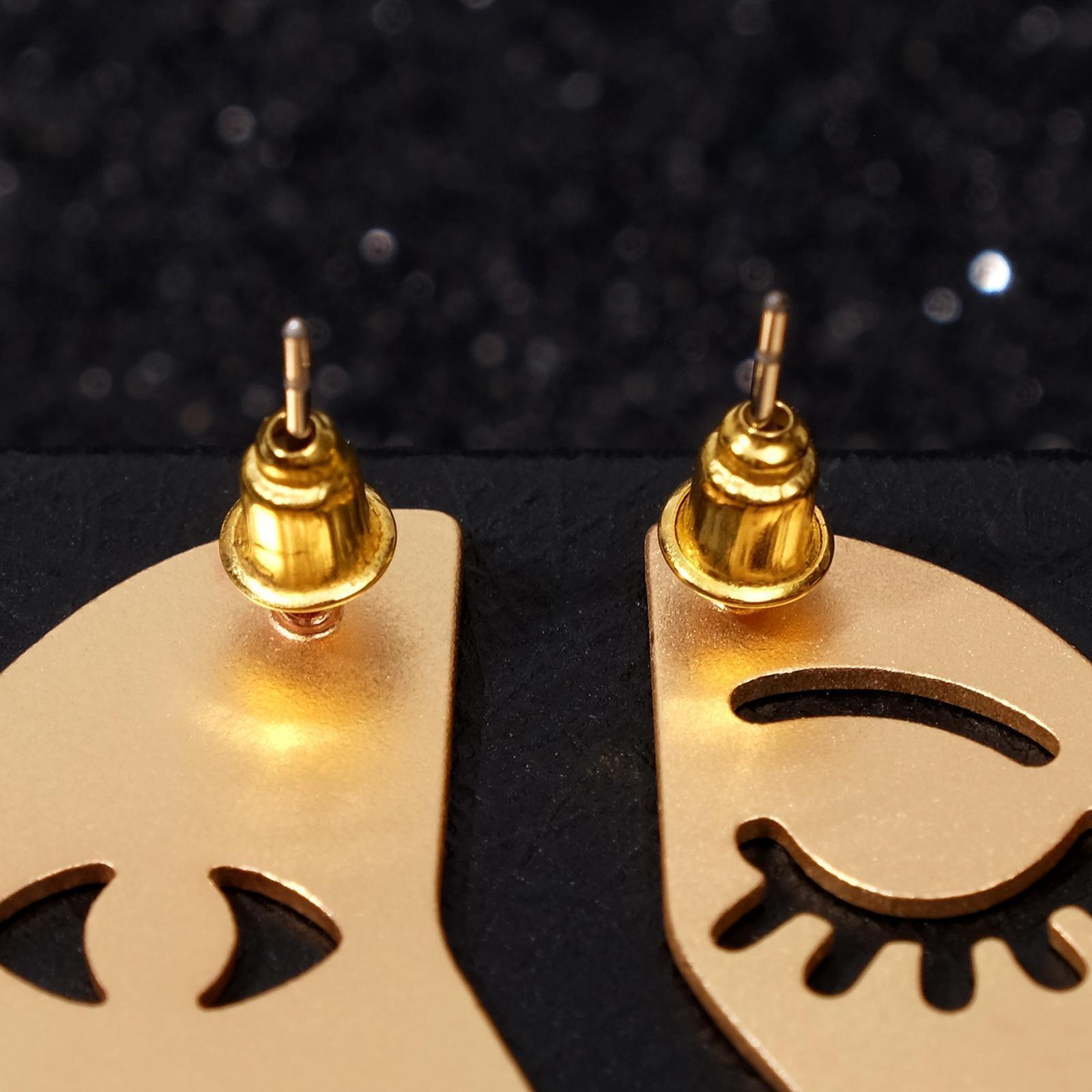 Серьги металл 