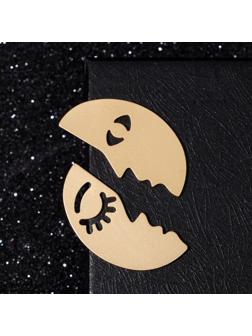 Серьги металл 