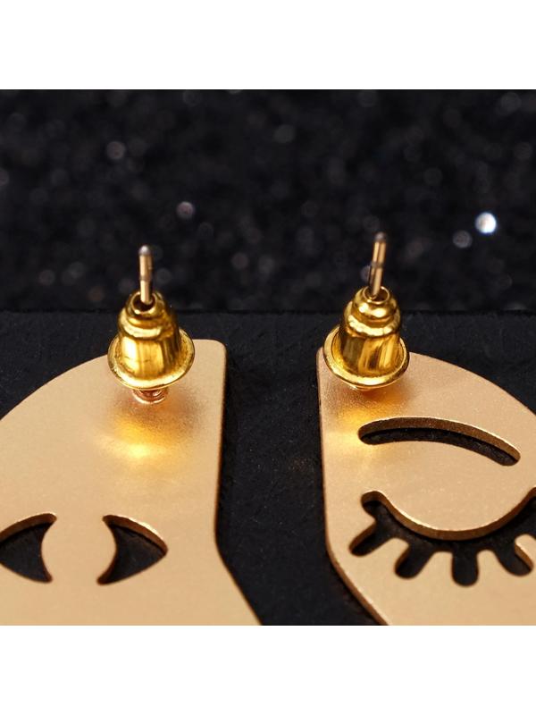 Серьги металл 