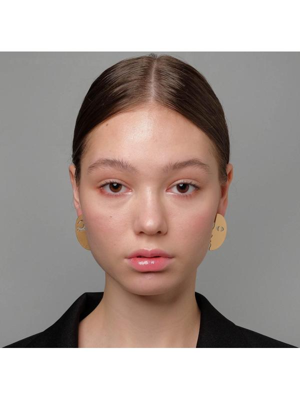 Серьги металл 