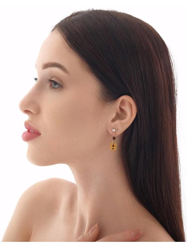 Серьги эмаль 