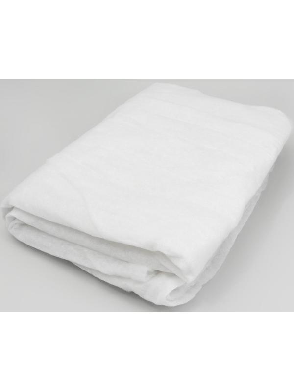 Синтепон полотно нетканое, 100 гр/кв. метр, 150 × 200 см, цвет белый
