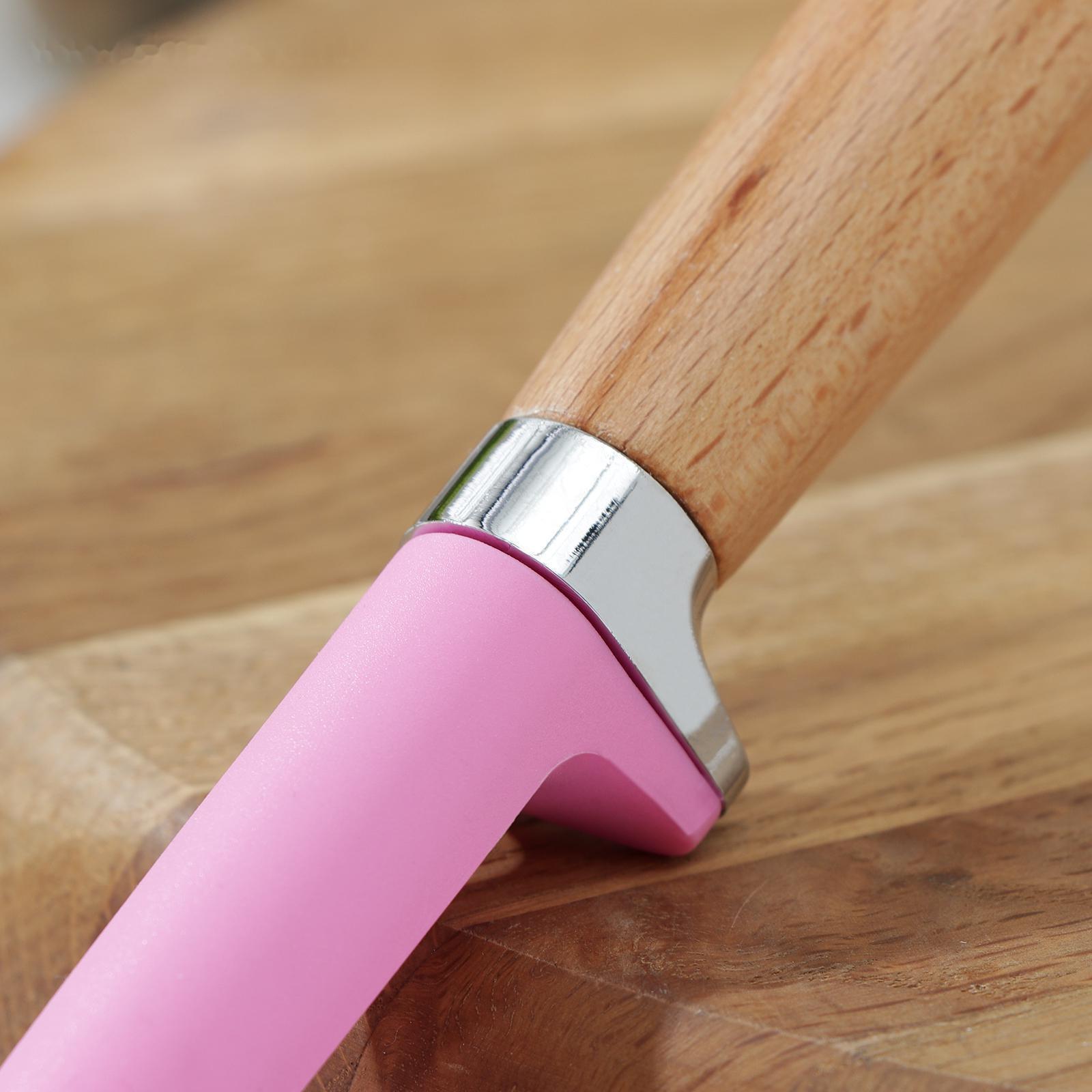 Лопатка с прорезями Доляна «Стелла», 29×8×2,5 см, цвет розовый