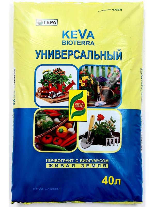 Почвогрунт KEVA BIOTERRA, Универсальный, 40 л