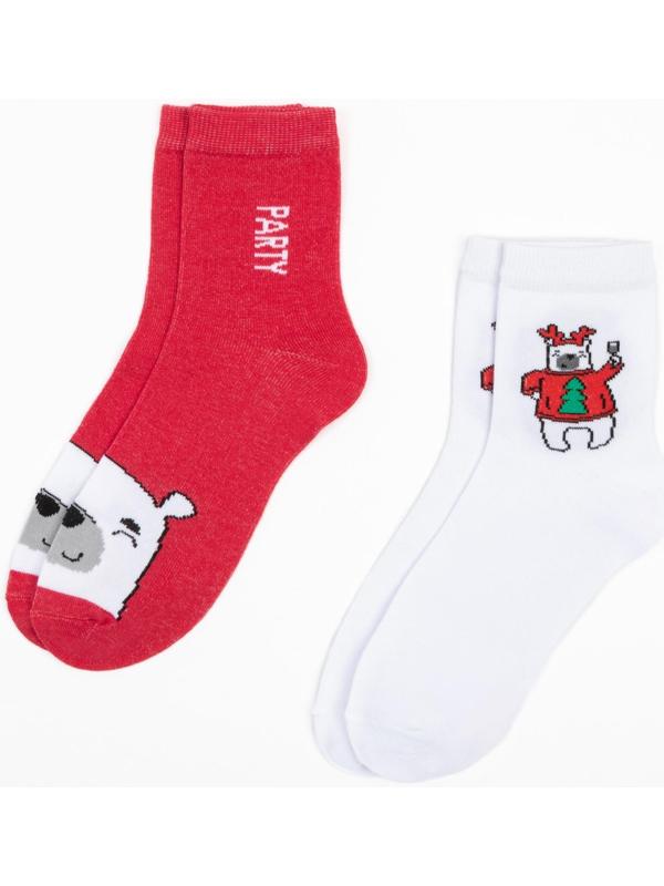 Набор новогодних женских носков KAFTAN 