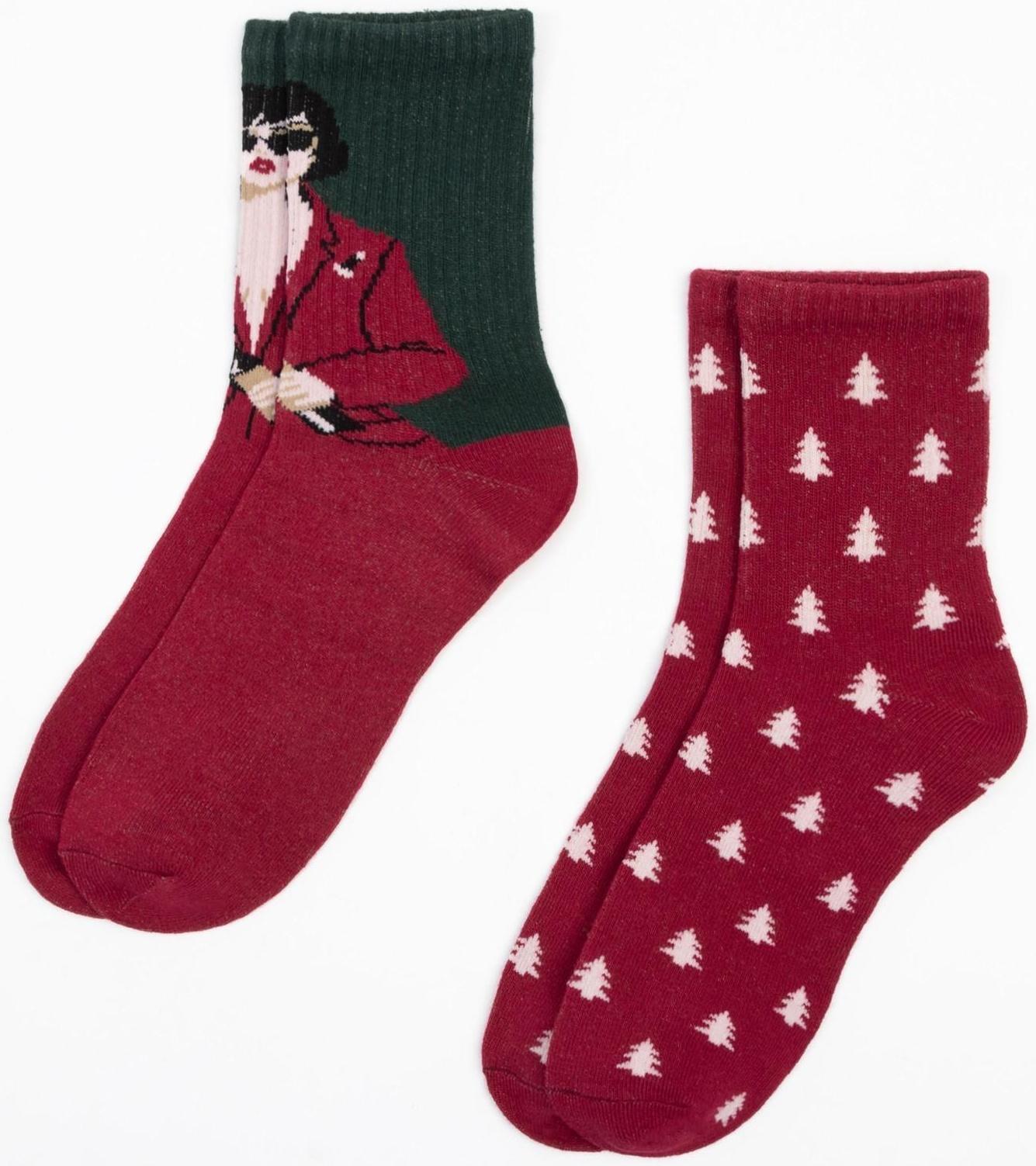 Набор новогодних женских носков KAFTAN 