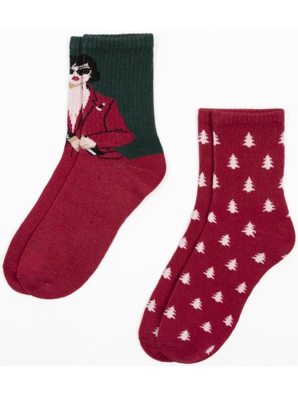 Набор новогодних женских носков KAFTAN 