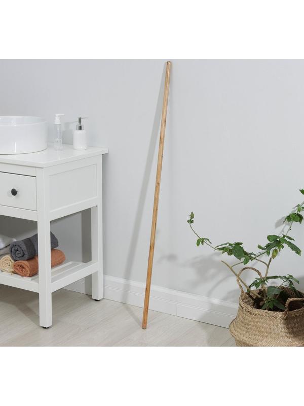 Черенок деревянный, лакированный Доляна, 119×2,2 см, c еврорезьбой