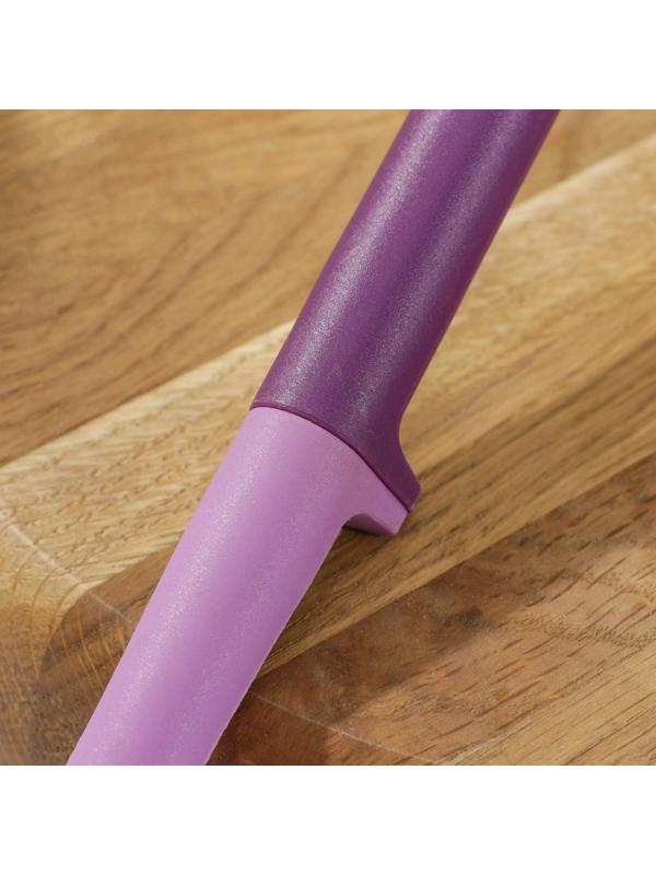 Лопатка Доляна «Мегара», 27×5×2,5 см, цвет фиолетовый