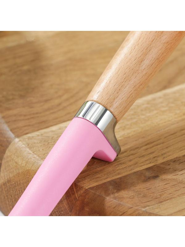 Лопатка Доляна «Стелла», 31×5,5×2,5 см, цвет розовый