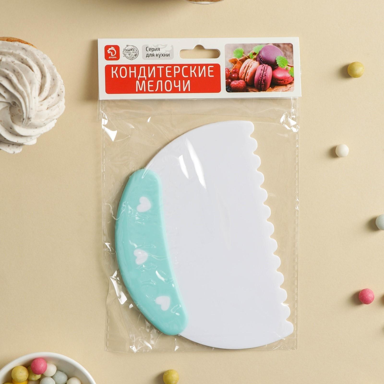 Шпатель кондитерский «Небесное парфе», 15×10,5 cм