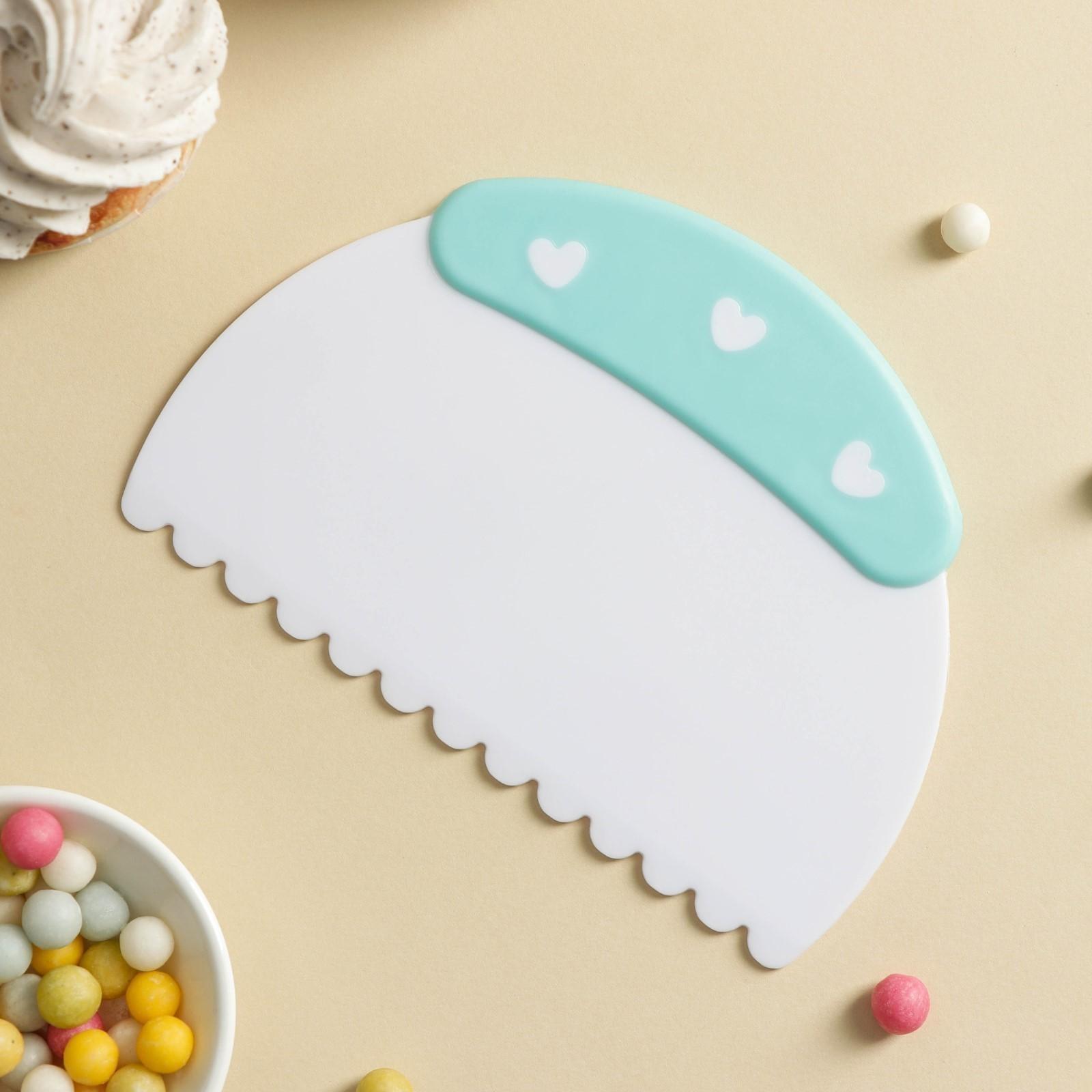 Шпатель кондитерский «Небесное парфе», 15×10,5 cм