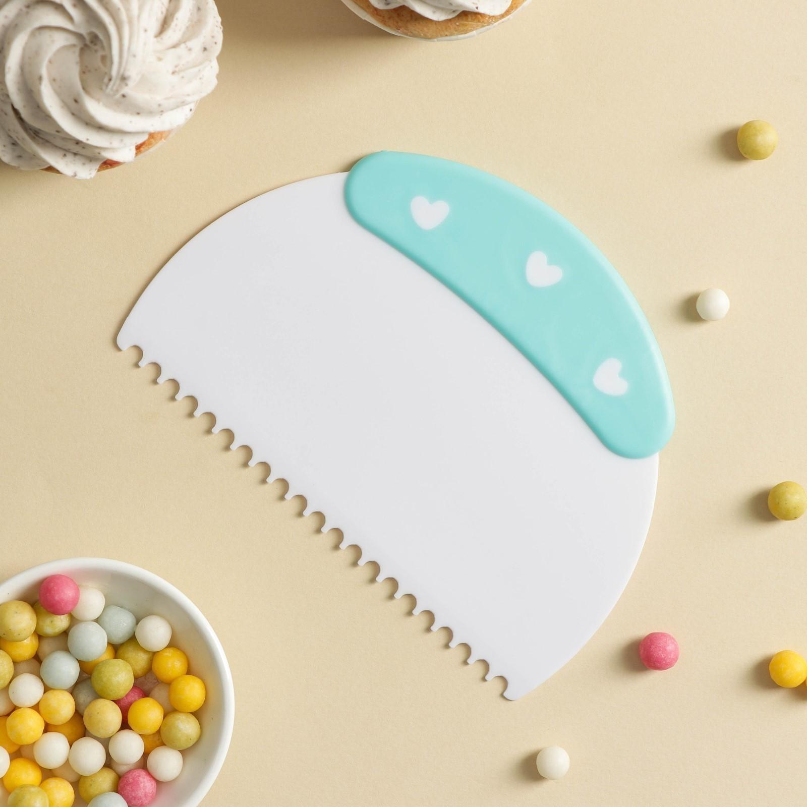 Шпатель кондитерский «Небесное парфе», 15×10,5 cм