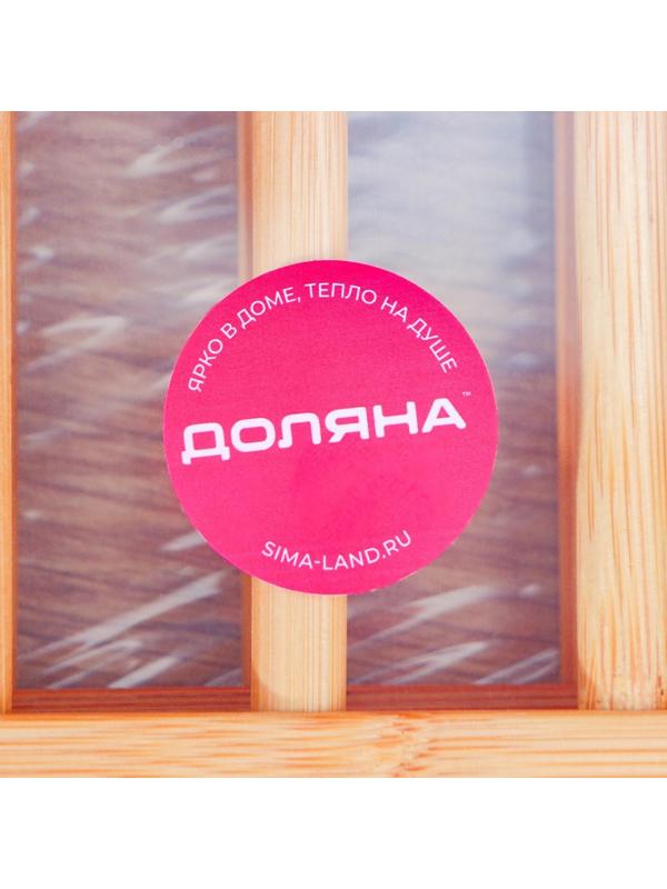 Сушилка для посуды «Бамбуковый лес», 2 яруса, 47×30 см, бамбук