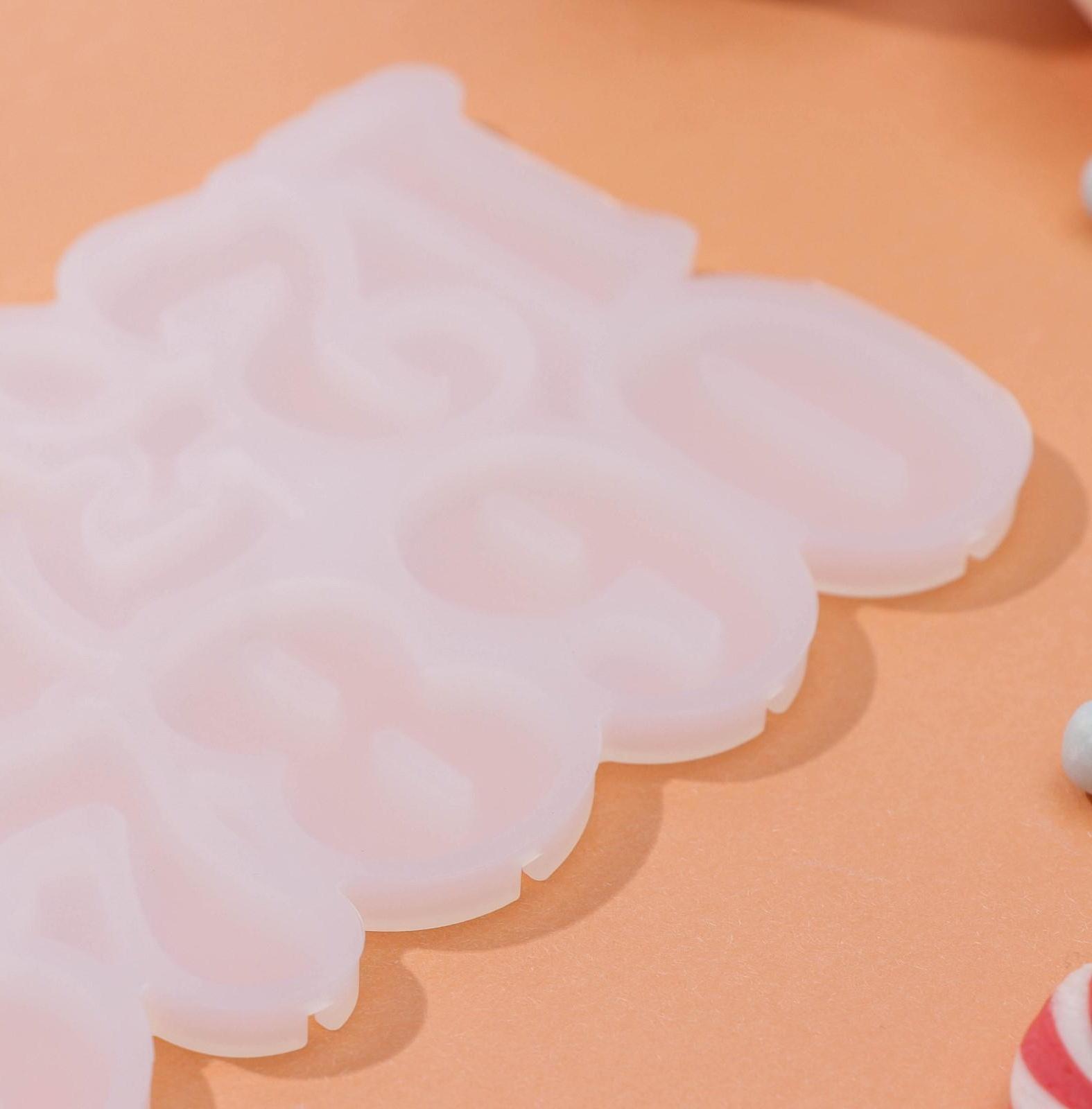 Форма для леденцов «Цифры», 10 ячеек, 16,5×10×0,7 см, цвет белый