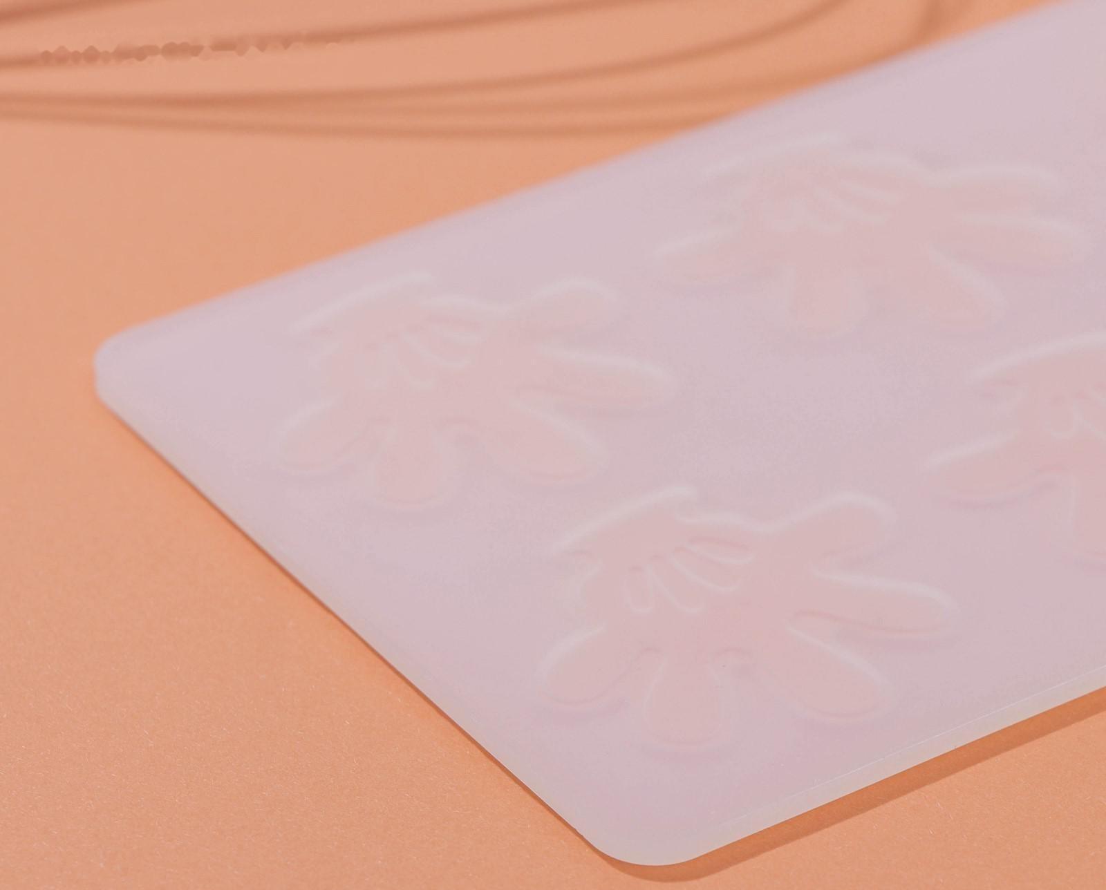 Силиконовый коврик для айстинга «Следопыт», 8 ячейки, 19×10,5×0,4 см, цвет прозрачный