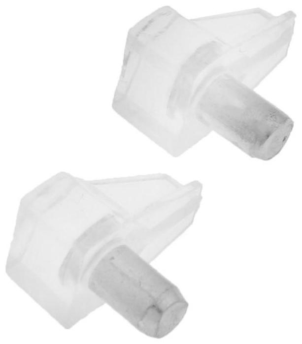 Полкодержатель, прозрачный, пакет 500 шт