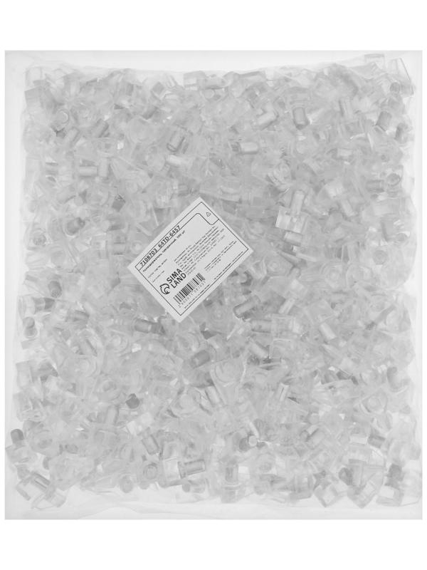 Полкодержатель, прозрачный, пакет 500 шт