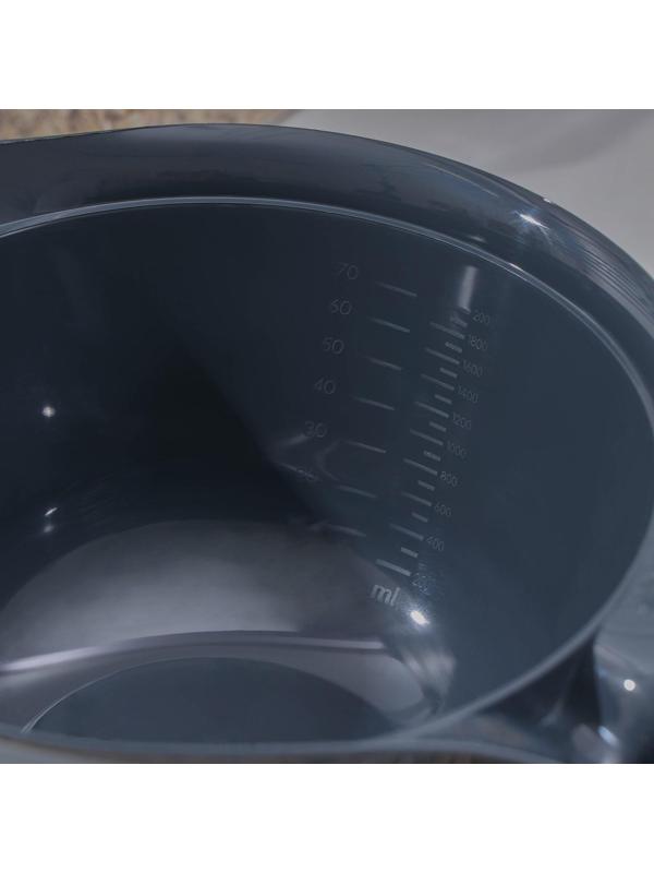 Ёмкость для миксера с крышкой, 2,3 л, 28,9×22×12,9 см, цвет МИКС