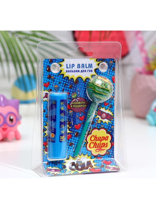 Набор Бальзам для губ Chupa chups Кола и Карамель 4,2 г