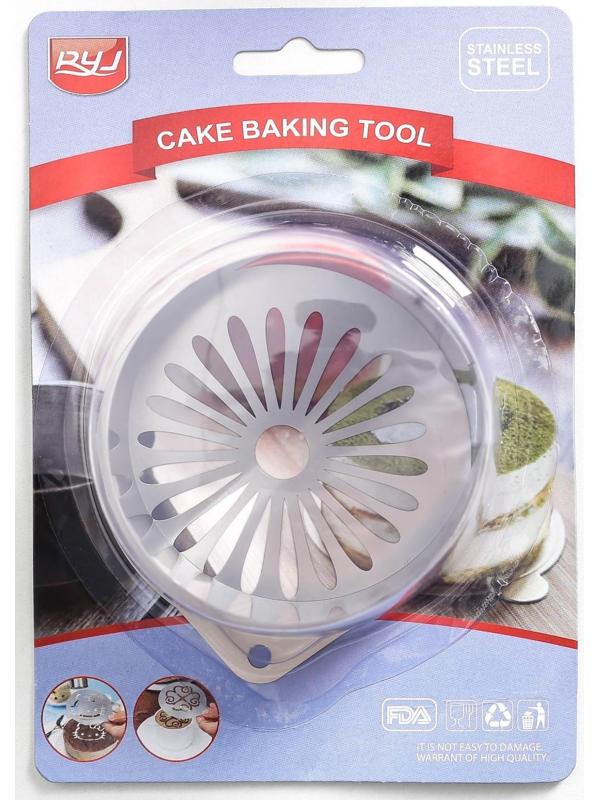 Форма для выкладки с трафаретом «Ромашка», 8×8×4 см