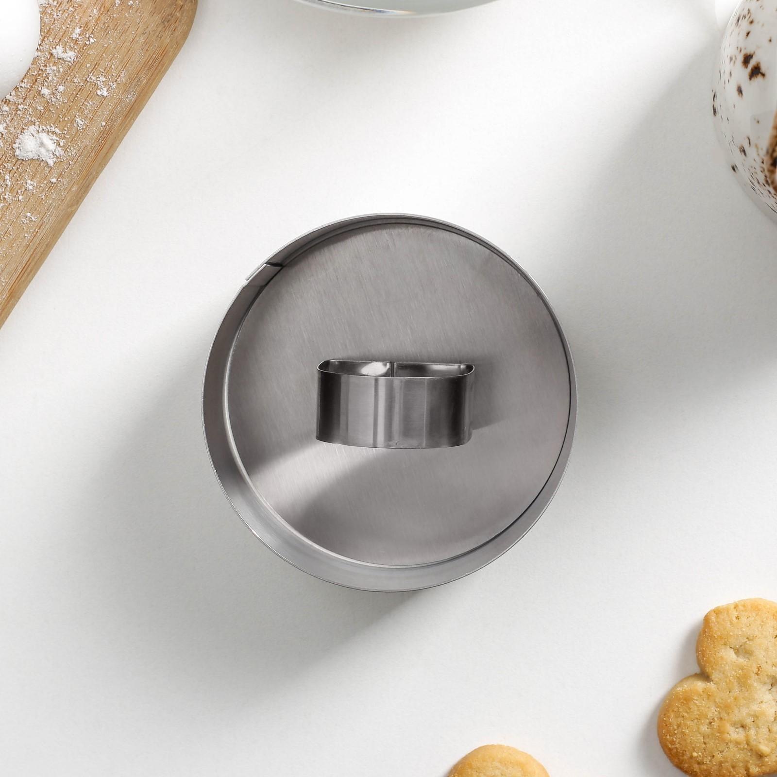 Форма для выкладки с прессом и трафаретом «Весна», 12×8×6,5 см