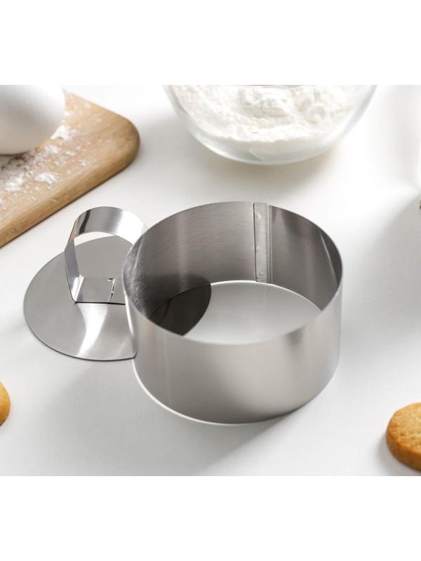 Форма для выкладки с прессом и трафаретом «Любовь», 8×4 см