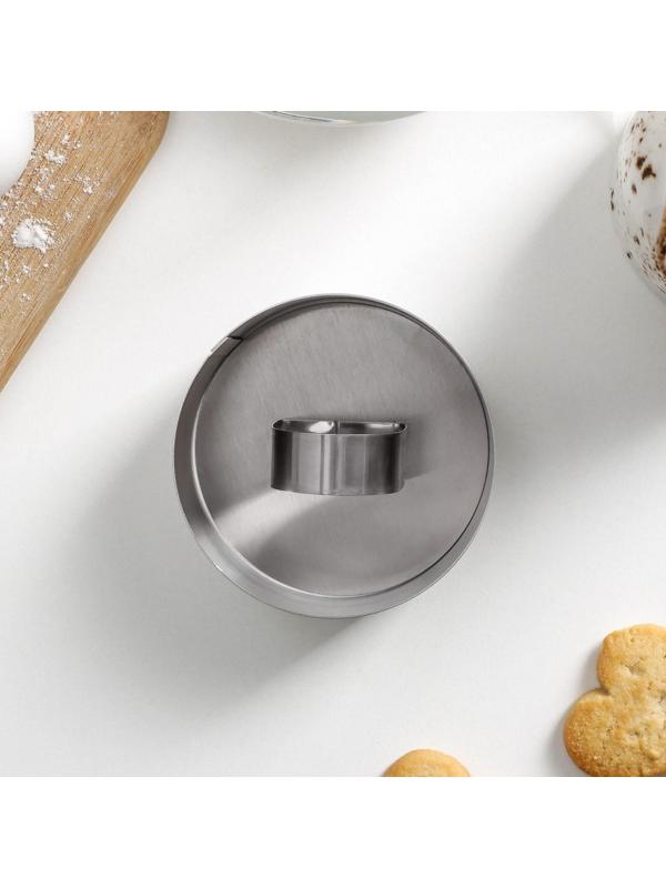 Форма для выкладки с прессом и трафаретом «Любовь», 8×4 см