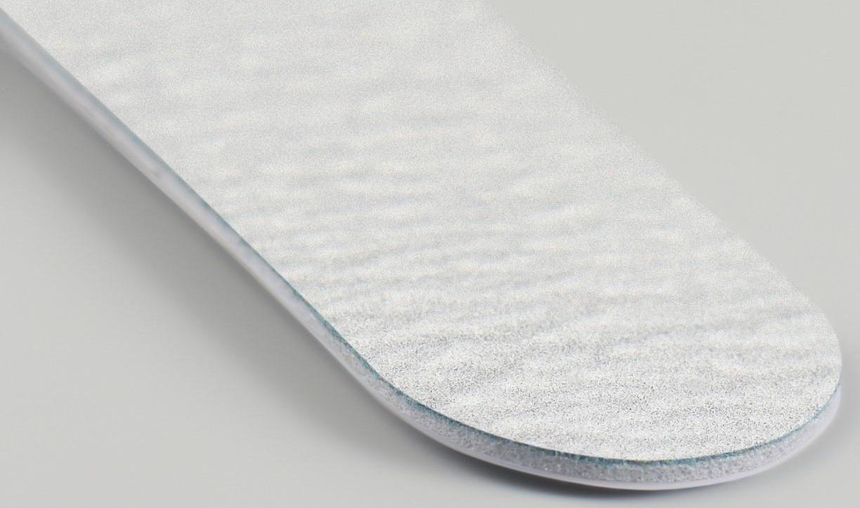 Сменный файл для пилки, на вспененной основе, 18 см, абразивность 240, цвет серый